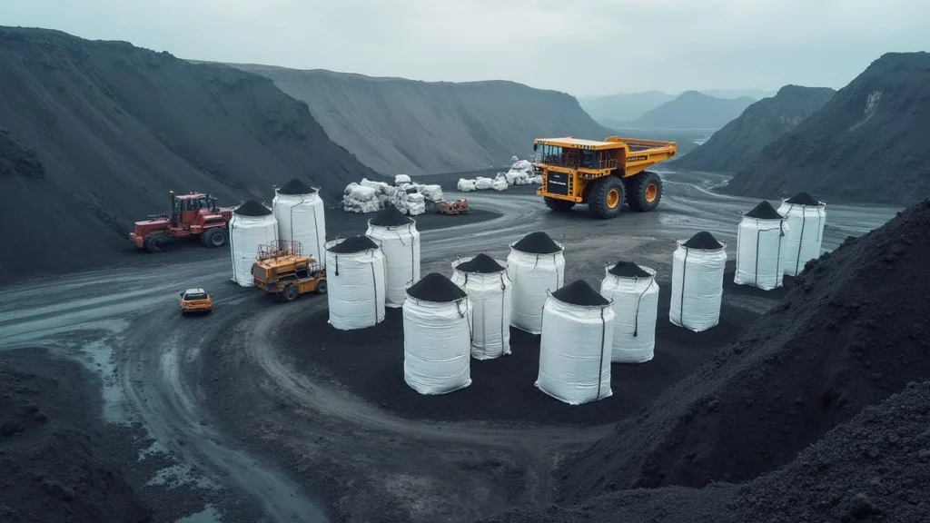 Jumbo bag 1 ton untuk industri batubara